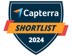 Capterra 2024 Shortlist Badge