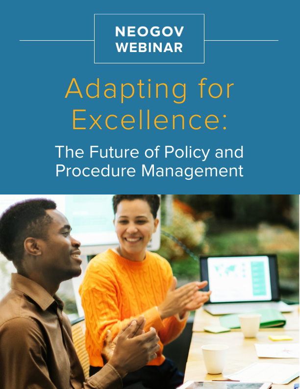 Adapting for Excellence: The Future of Policy and Procedure Management