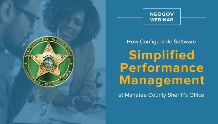 How Configurable Software Simplified Performance Management at Manatee County Sheriff's Office