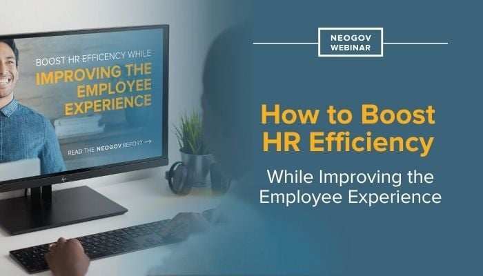 How to Boost HR Efficiency While Improving the Employee Experience