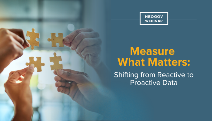 Measure What Matters: Shifting from Reactive to Proactive Data