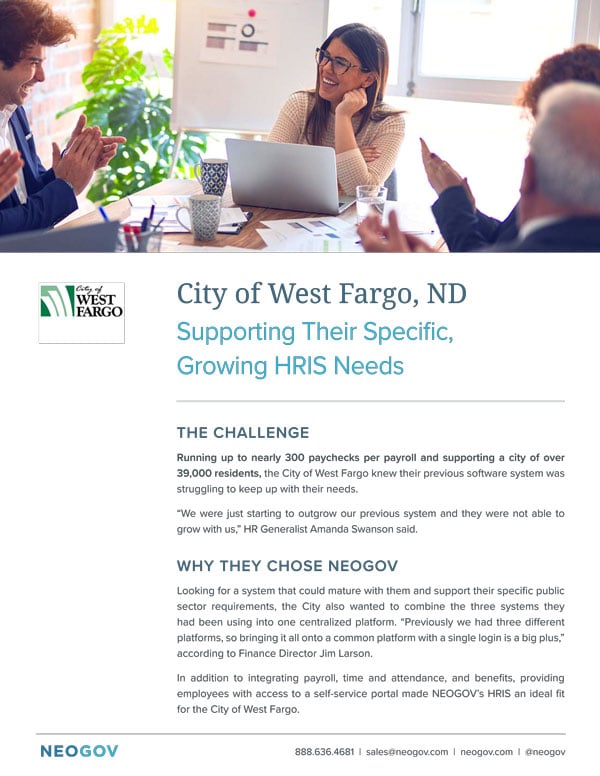 Case Study - West Fargo, ND