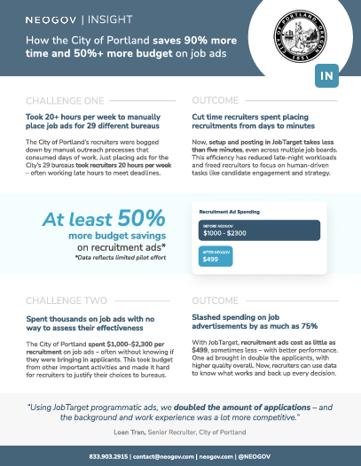 Insight Case Study Thumbnail for City of Portland