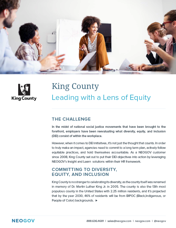 King County Case Study