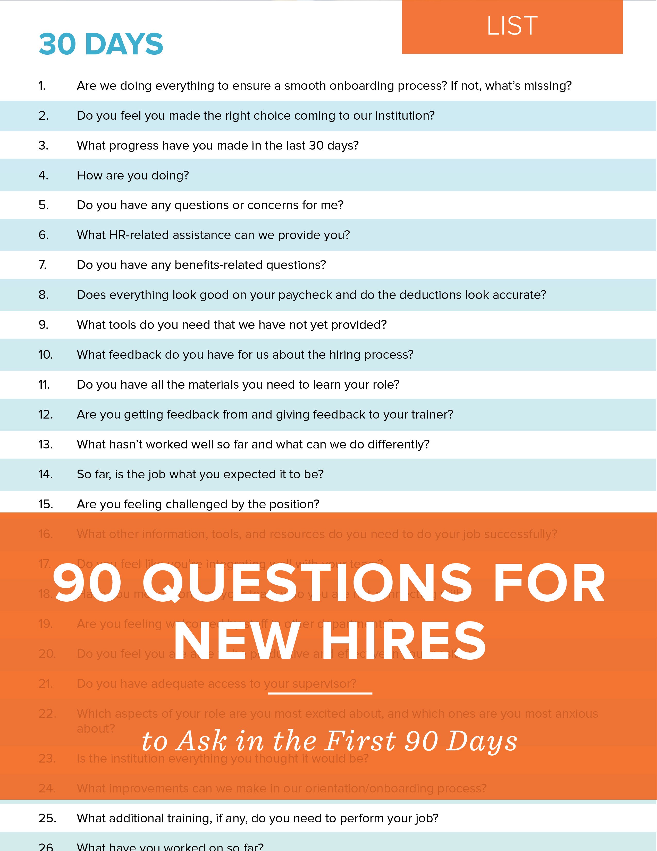 NEOGOV 90 Questions List NEOGOV 90 Questions List